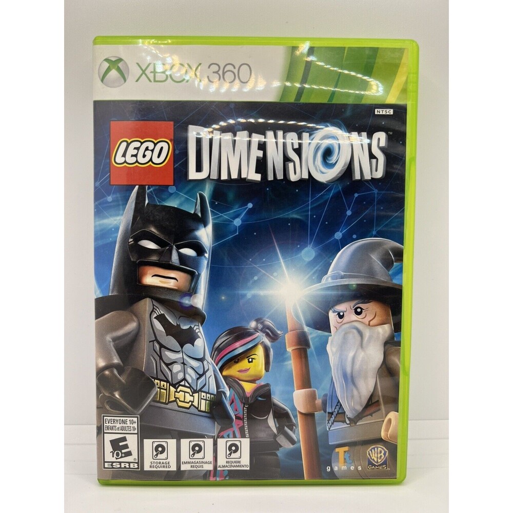 LEGO Dimensions Batman on Cover Disc (Microsoft Xbox 360,2015) w/Manual - Tested